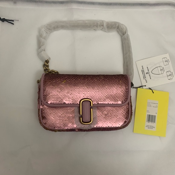 Marc Jacobs The Sequin J Marc Mini Shoulder Bag - Picture 9 of 12